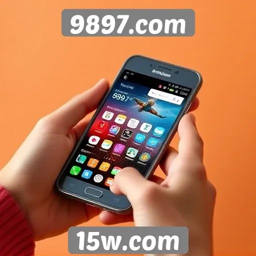 Revisão da experiência mobile no site 9897.com